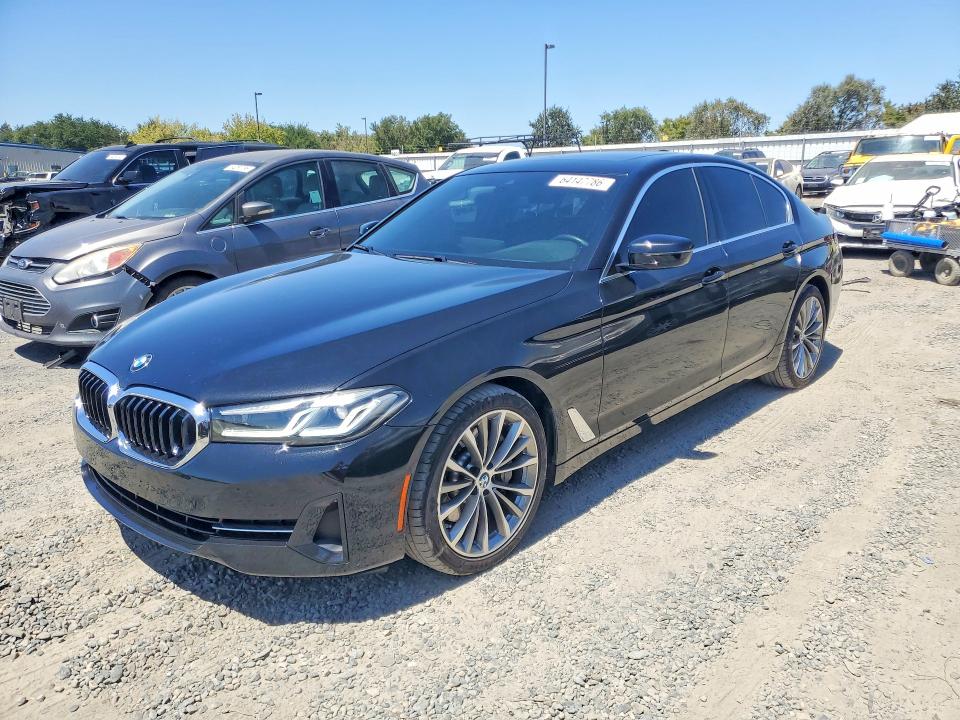 2021 BMW 5 series VIN WBA53BH0XMCG09968 — COPART salvage auction photo