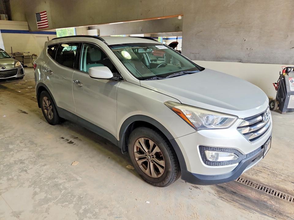 2014 Hyundai Santa fe VIN 5XYZUDLB8EG212971 COPART salvage auction — MECHANICAL, VA - CERTIFICATE OF TITLE, sold $2,088 on 2026-09-02 (photo 4)
