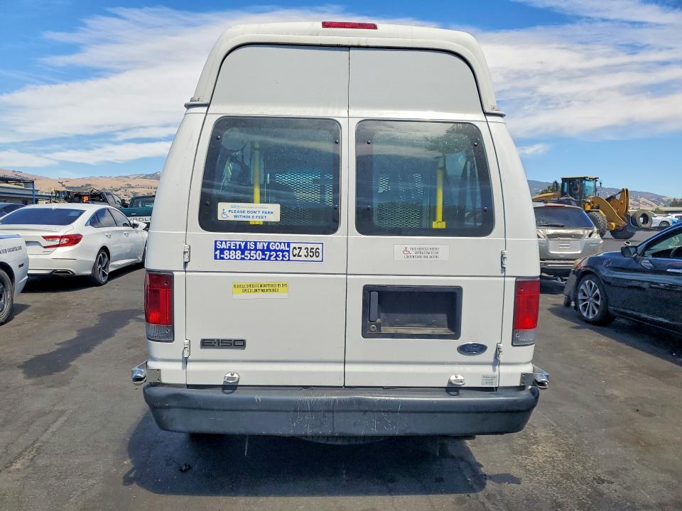 2008 Ford Econoline VIN 1FTNE14W98DB38636 COPART salvage auction — FRONT END, CA - SALVAGE CERTIFICATE, sold $6,750 on 2026-09-16 (photo 6)