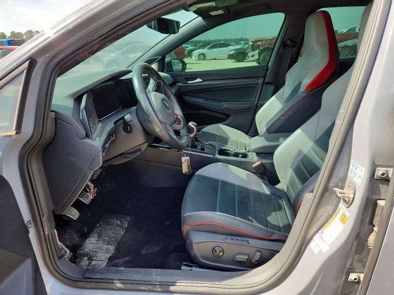 2023 Volkswagen Gti VIN WVW2A7CD3PW148549 COPART salvage auction — FRONT END, Tx - Salvage Vehicle Title, sold $11,000 on 2026-08-11 (photo 7)
