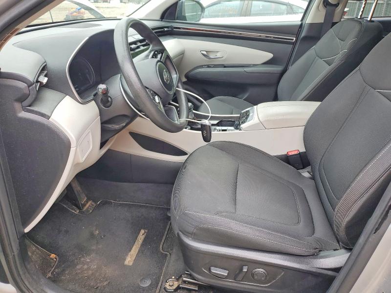 2022 Hyundai Tucson VIN 5NMJBCAE3NH111952 COPART salvage auction — REAR END, Wv - Salvage Certificate, sold $7,400 on 2026-09-14 (photo 7)