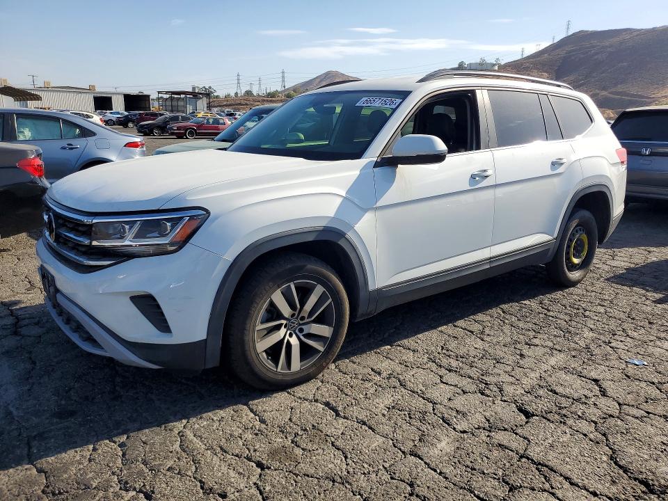 2021 Volkswagen Atlas VIN 1V2DP2CA8MC559229 COPART salvage auction — MECHANICAL, Ca - Lien Papers-Clean Or Ac, sold $3,750 on 2026-10-01 (photo 1)