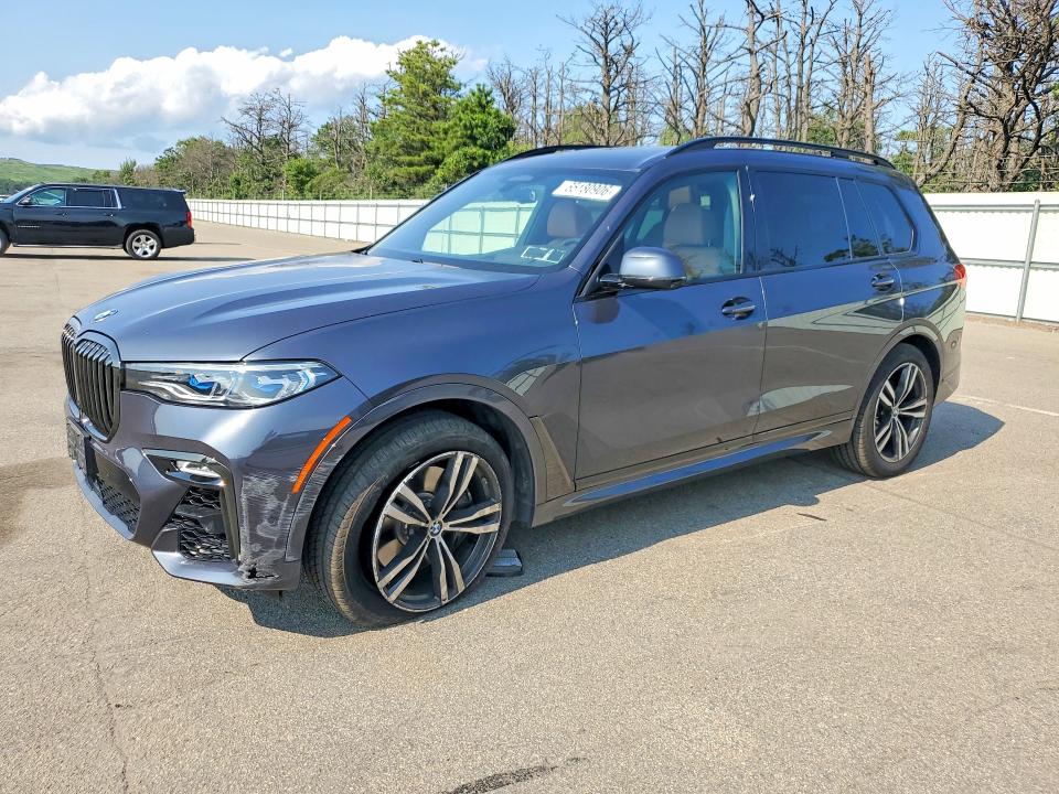 2021 BMW X7 VIN 5UXCX6C08M9F69334 — COPART salvage auction photo
