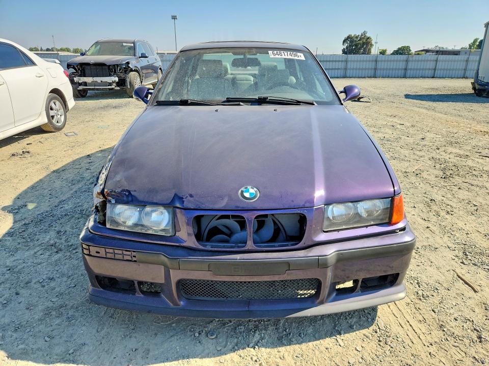 1998 BMW M3 VIN WBSCD9323WEE09197 COPART salvage auction — FRONT END, CT - DIS/DLR/EXP ONLY CLEAN TITLE, sold $5,700 on 2026-10-08 (photo 5)