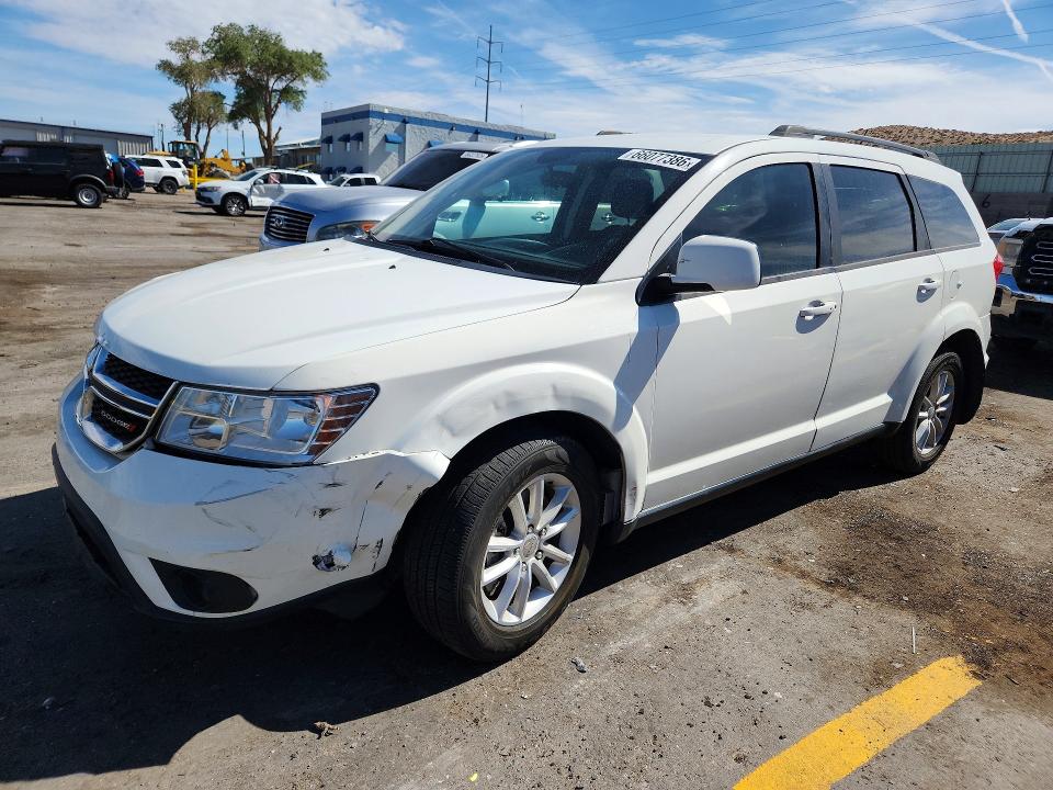 2017 Dodge Journey VIN 3C4PDDBG4HT575382 COPART salvage auction — SIDE, NM - CERT OF TITLE-SALVAGE, sold $800 on 2026-10-06 (photo 1)