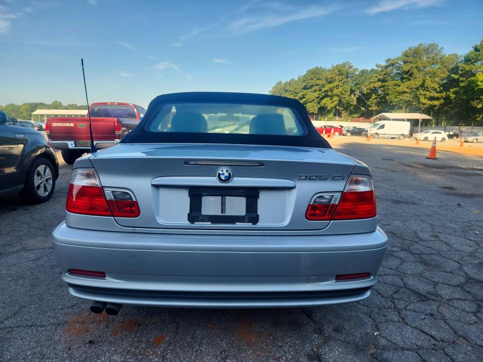 2003 BMW 3er VIN WBABS33493PG90720 COPART salvage auction — FRONT END, Ga - Certificate Of Title, sold $275 on 2026-08-28 (photo 6)