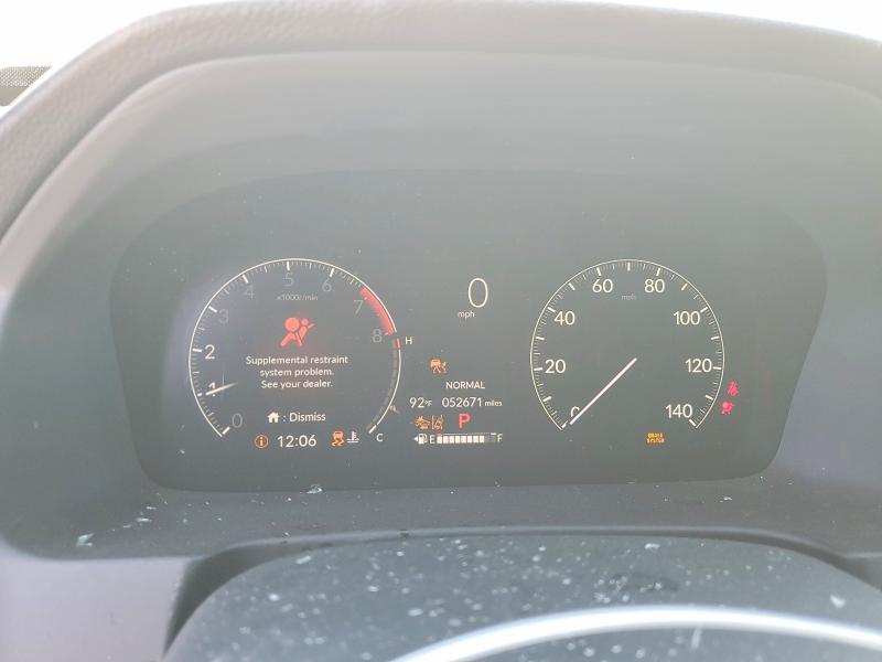 2024 Honda Ridgeline VIN 5FPYK3F60RB014416 COPART salvage auction — ROLLOVER, Ca - Salvage Certificate, sold $7,000 on 2026-10-09 (photo 9)