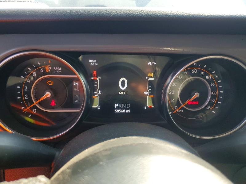 2021 Jeep Gladiator VIN 1C6HJTAG1ML536240 COPART salvage auction — MINOR DENT/SCRATCHES, SC - CERT OF TITLE-SALVAGE, sold $15,900 on 2026-09-14 (photo 9)