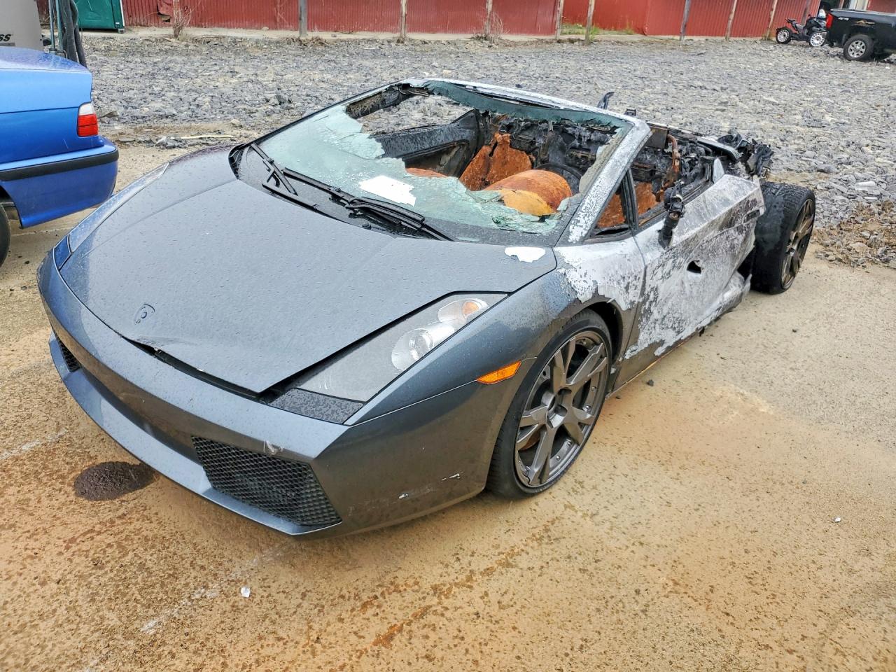 2007 Lamborghini Gallardo VIN ZHWGU22T37LA04553 — COPART salvage auction photo