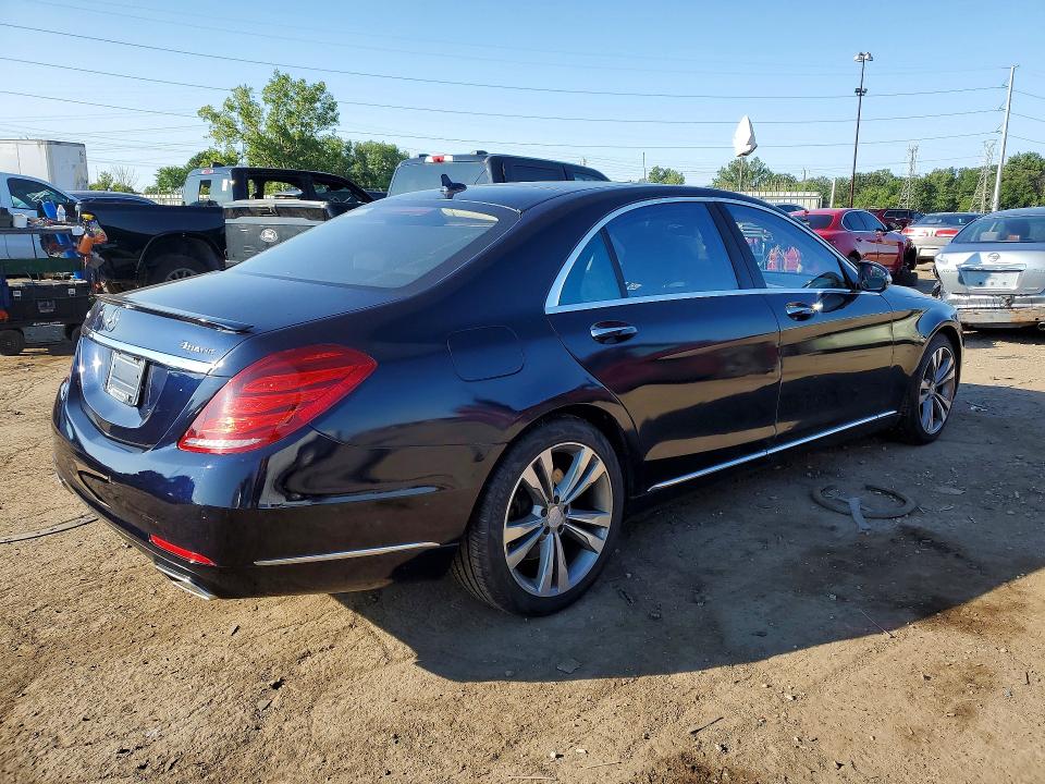 2015 Mercedes-benz S-klasse VIN WDDUG8FB3FA108142 COPART salvage auction — FRONT END, Salvage Title, sold $6,700 on 2026-08-14 (photo 3)