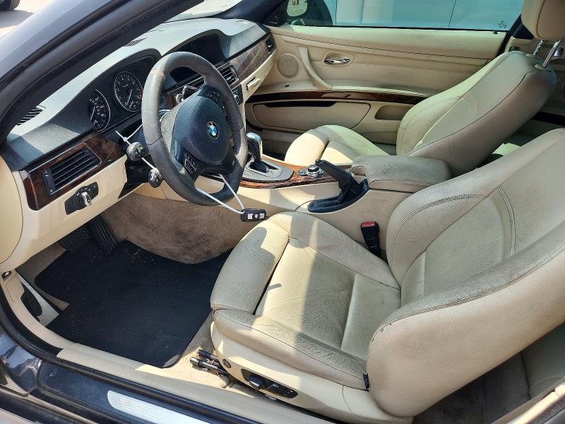 2012 BMW 3 series VIN WBAKG7C57CE802974 COPART salvage auction — REAR END, TX - SALVAGE VEHICLE TITLE, sold $200 on 2026-08-20 (photo 7)