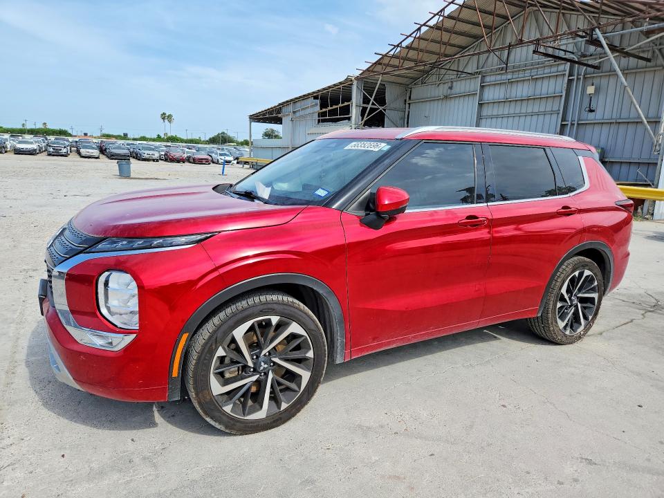 2024 Mitsubishi Outlander VIN JA4J3WA86RZ045837 COPART salvage auction — FRONT END, Tx - Certificate Of Title, sold $7,300 on 2026-09-01 (photo 1)
