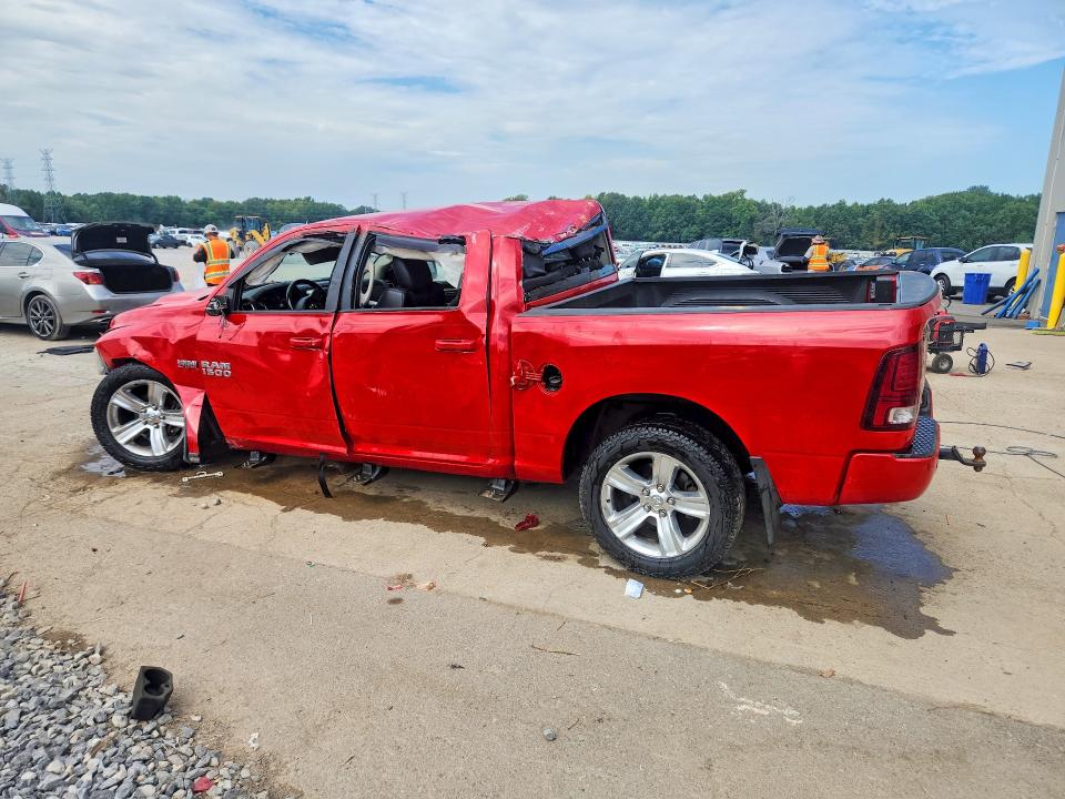 2016 Ram 1500 VIN 1C6RR7MT0GS192391 COPART salvage auction — ROLLOVER, Tn - Salvage Certificate, sold $1,000 on 2026-10-01 (photo 2)