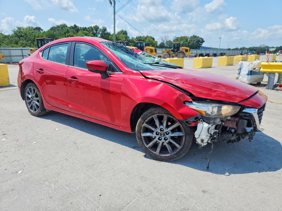 2018 Mazda 3 VIN 3MZBN1V33JM253568 COPART salvage auction — ROOF, Tn - Salvage Certificate, sold $500 on 2026-09-16 (photo 4)