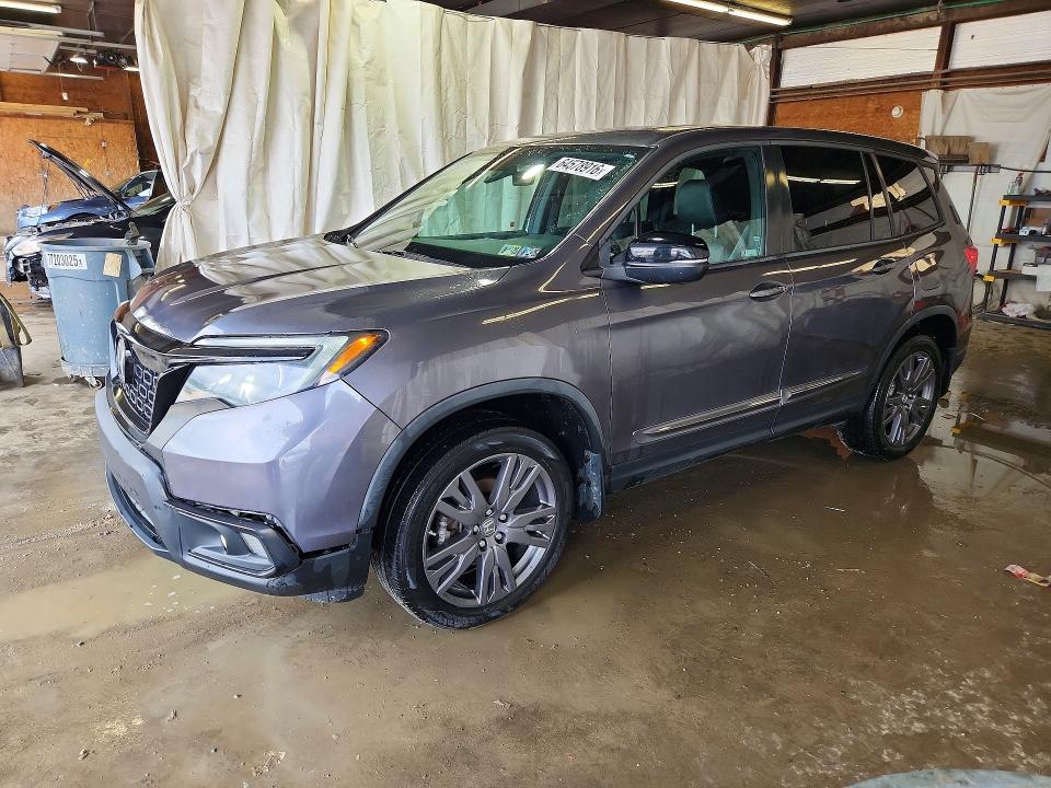 2021 Honda Passport VIN 5FNYF8H52MB019284 — COPART salvage auction photo