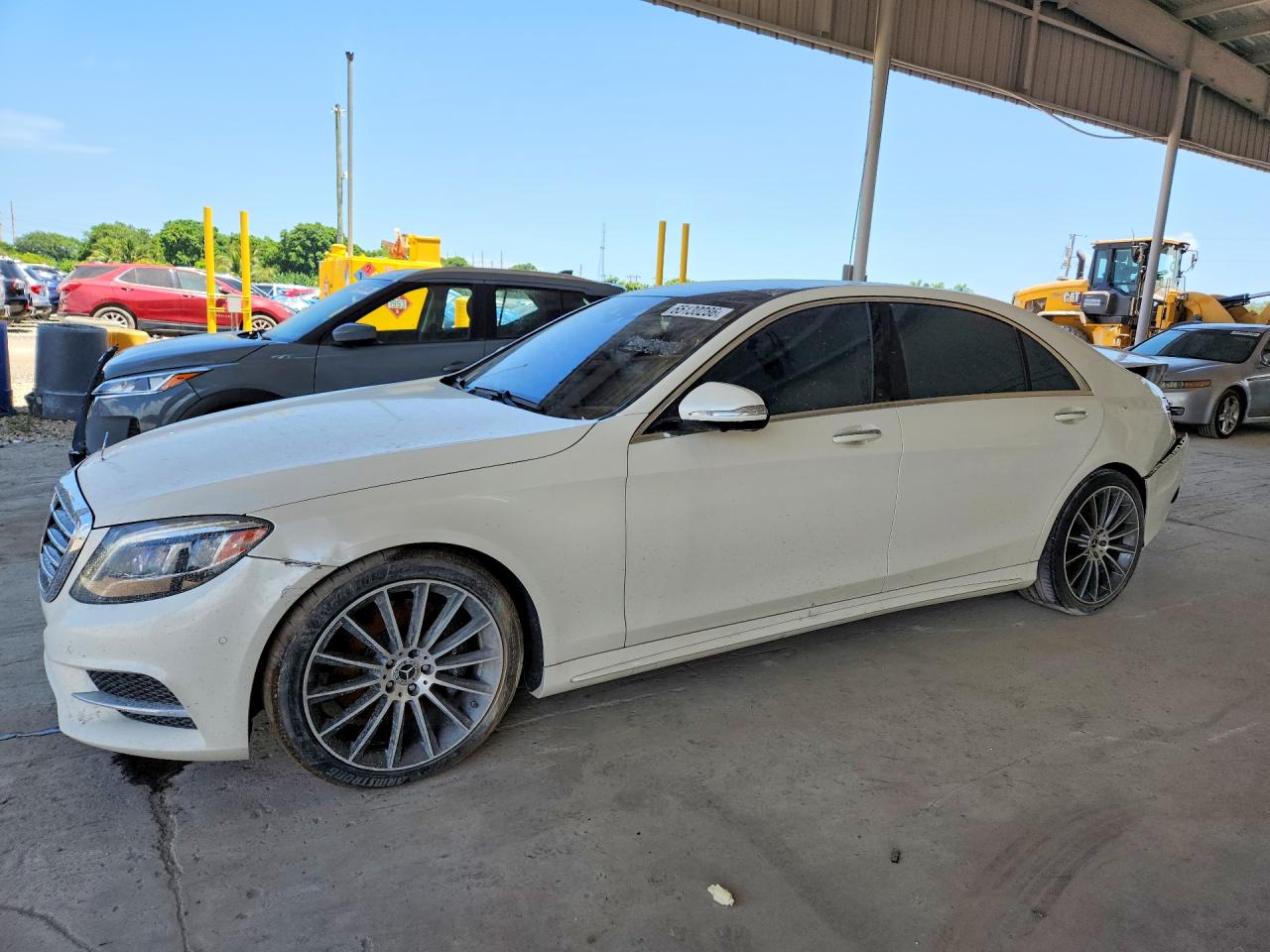 2014 Mercedes-Benz S-Class VIN WDDUG8CBXEA056222 — COPART salvage auction photo