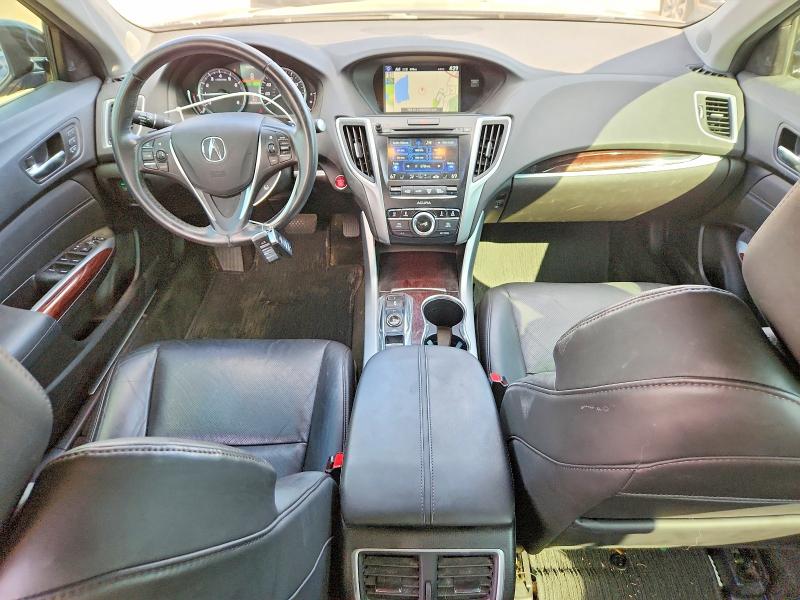 2017 Acura Tlx VIN 19UUB2F55HA002912 COPART salvage auction — HAIL, Il - Salvage Certificate, sold $7,200 on 2026-09-01 (photo 8)