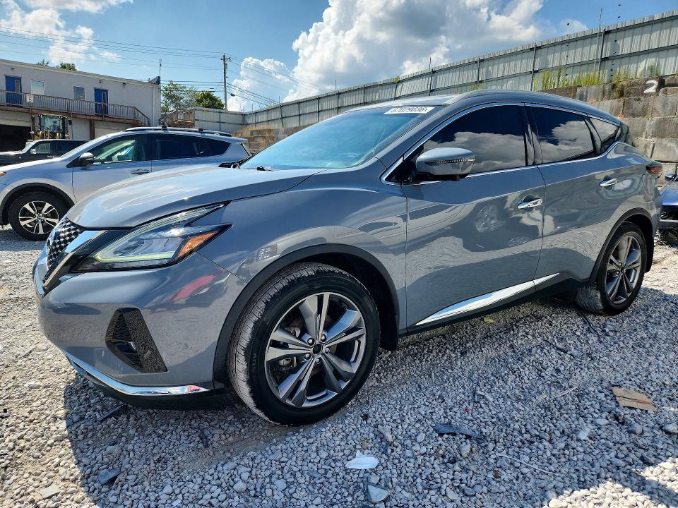 2021 Nissan Murano VIN 5N1AZ2DS3MC108131 — COPART salvage auction photo