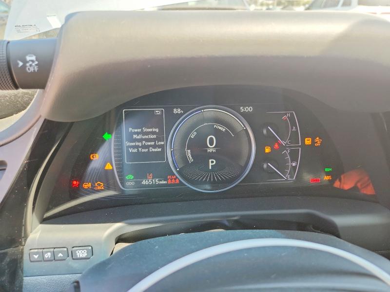 2023 Lexus ES VIN 58ADA1C15PU033950 COPART salvage auction — FRONT END, Ca - Salvage Certificate, sold $13,700 on 2026-09-11 (photo 9)