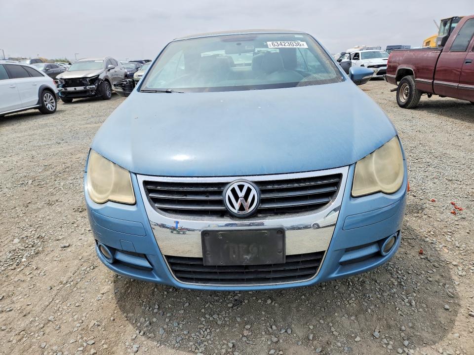 2009 Volkswagen Eos VIN WVWBA71FX9V012321 COPART salvage auction — SIDE, Ca - Dis/Dlr/Exp Only Clean Title, sold $225 on 2026-08-14 (photo 5)