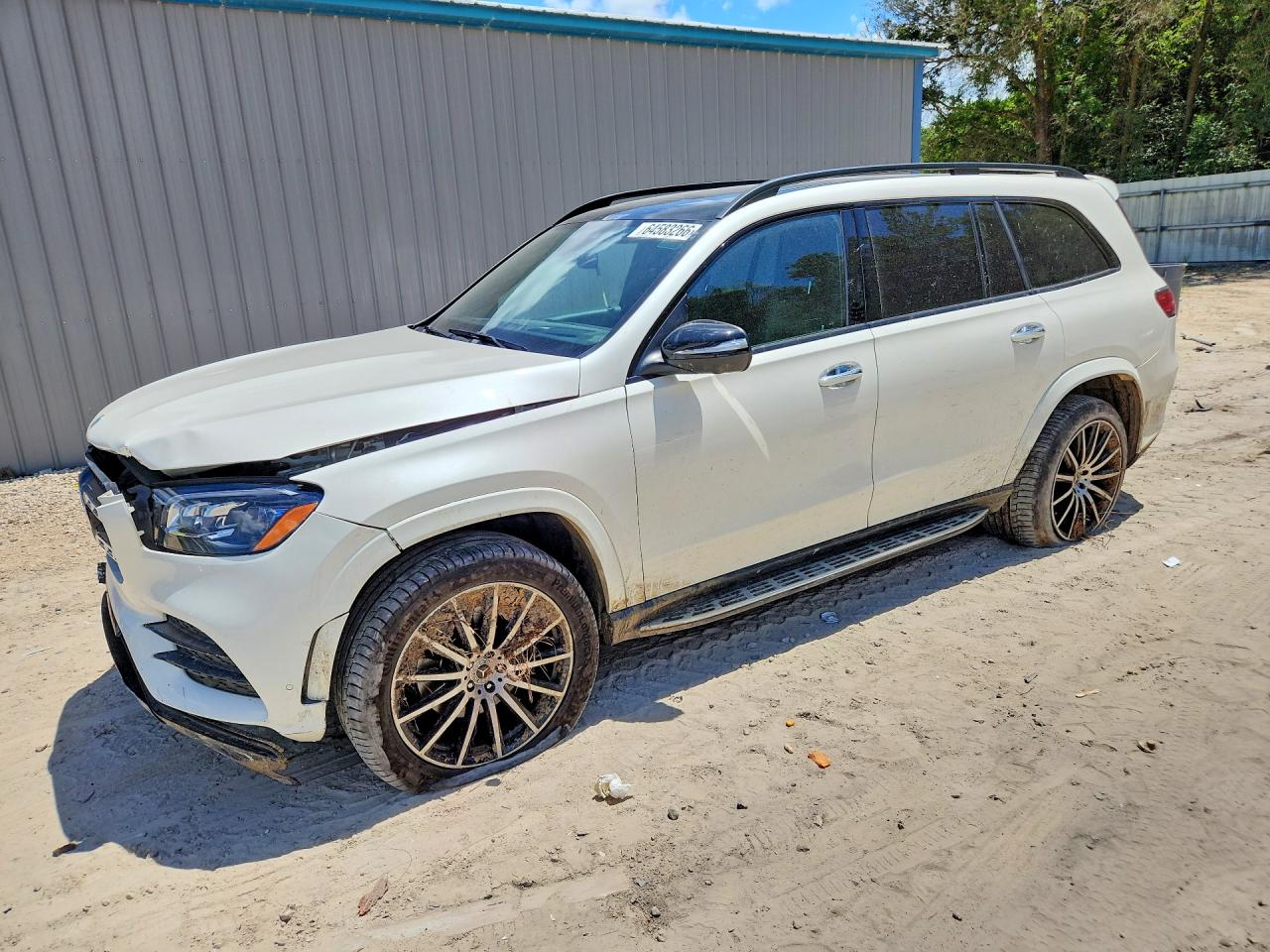 2022 Mercedes-Benz GLS-Class VIN 4JGFF5KE0NA796809 — COPART salvage auction photo