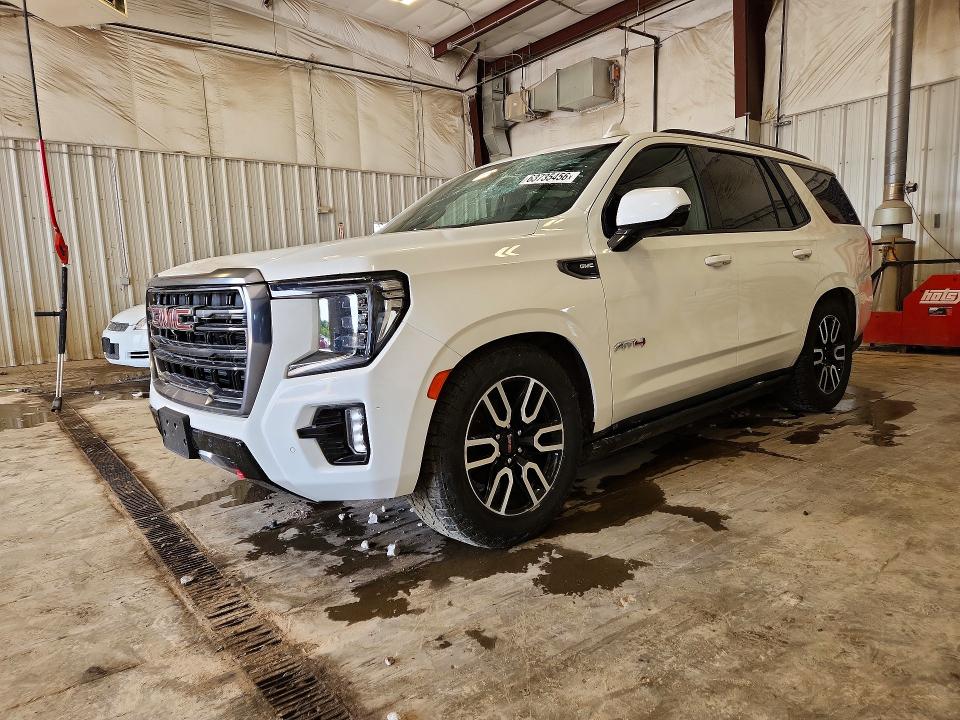 2021 Gmc Yukon VIN 1GKS2CKD0MR237176 COPART salvage auction — HAIL, Wi - Cert Of Title-Claim Paid, sold $20,000 on 2026-08-24 (photo 1)