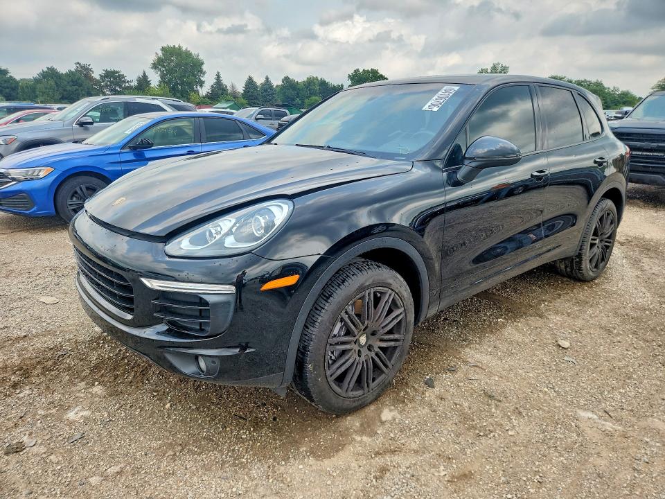 2016 Porsche Cayenne VIN WP1AA2A2XGLA08787 — COPART salvage auction photo