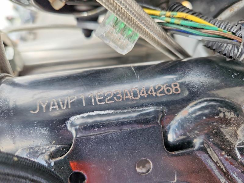 2003 Yamaha Xv VIN JYAVP11E23A044268 COPART salvage auction — SIDE, CO - SALVAGE TITLE, sold $275 on 2026-08-26 (photo 9)