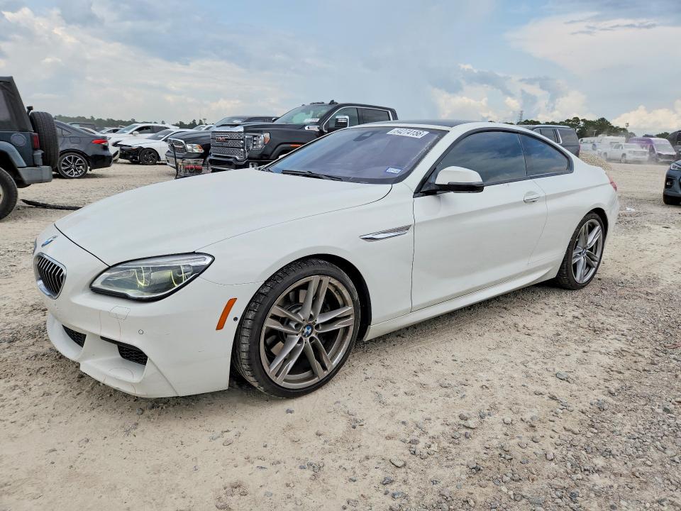 2016 BMW 6er VIN WBA6H1C54GD933027 — COPART salvage auction photo