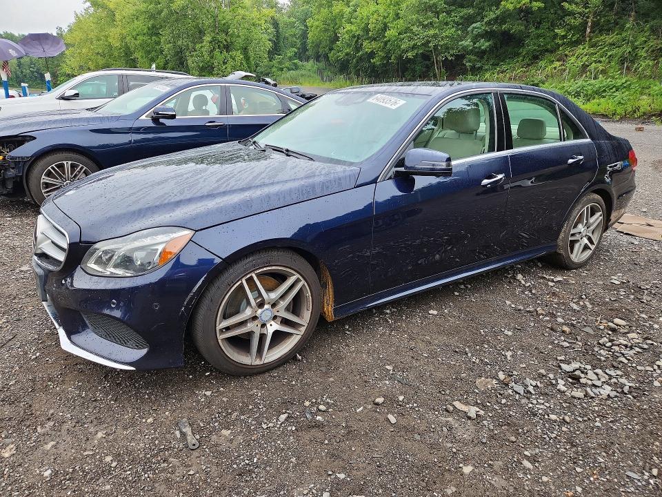 2014 Mercedes-benz E-klasse VIN WDDHF8JBXEA985754 COPART salvage auction — FRONT END, Salvage Title, sold $1,500 on 2026-08-13 (photo 1)