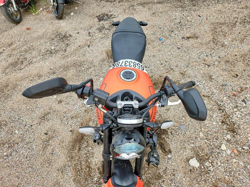 2023 Triumph motorcycle Trident 660 VIN SMTL10UL3PTBH3616 COPART salvage auction — FRONT END, NE - CERT OF TITLE-SALVAGE, sold $1,700 on 2026-09-10 (photo 5)