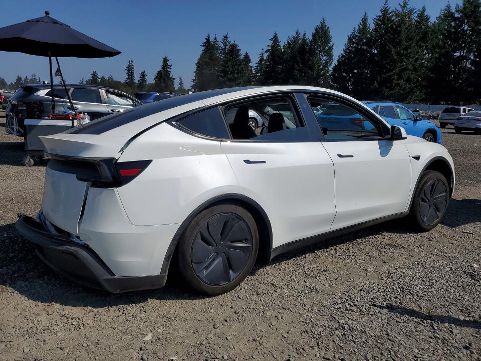 2026 Tesla Model y VIN 7SAYGDEDXTF459577 COPART salvage auction — SIDE, WA, sold $14,600 on 2026-10-16 (photo 3)