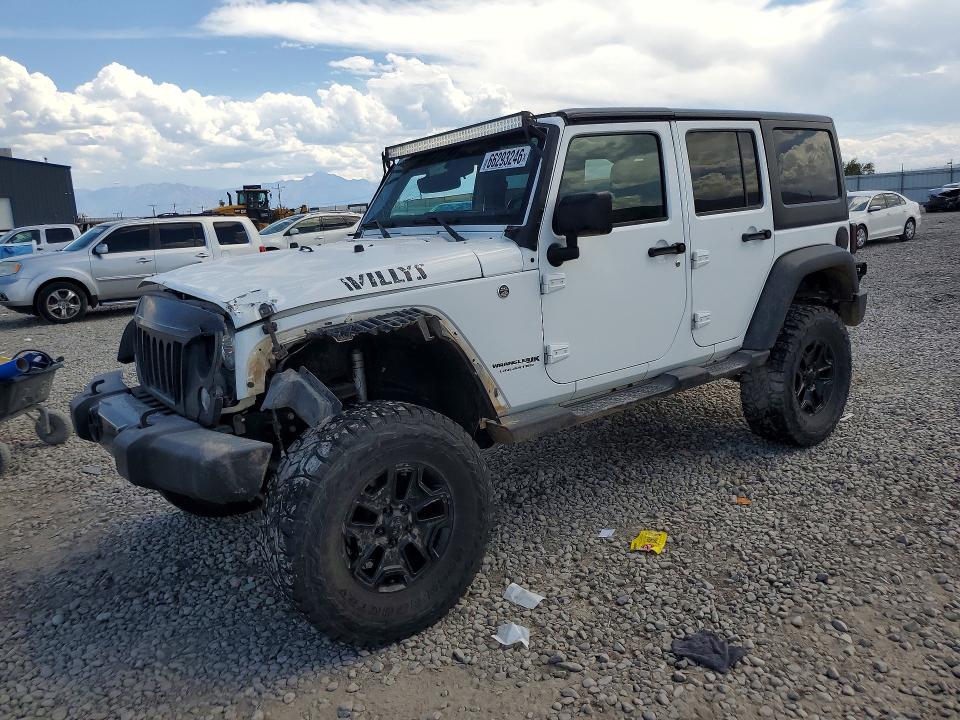 2018 Jeep Wrangler / VIN 1C4BJWDG4JL849208 — COPART salvage auction photo