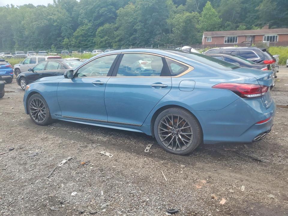 2018 Genesis G80 VIN KMHGN4JB4JU229410 COPART salvage auction — MECHANICAL, Mi - Certificate Of Title, sold $4,200 on 2026-09-03 (photo 2)