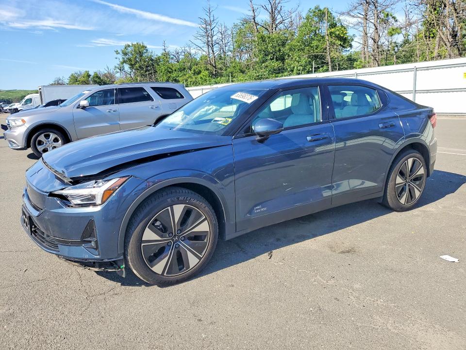 2024 Polestar 2 VIN YSMFD3KA9RL212448 COPART salvage auction — FRONT END, NY - MV-907A SALVAGE CERTIFICATE, sold $6,300 on 2026-09-04 (photo 1)
