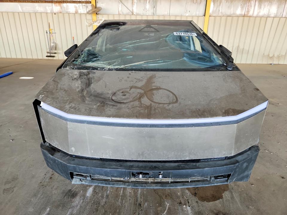 2025 Tesla Cybertruck VIN 7G2CEHED7SA068125 COPART salvage auction — FRONT END, Az - Cert Of Title - Salvage (P), sold $17,600 on 2026-08-31 (photo 5)