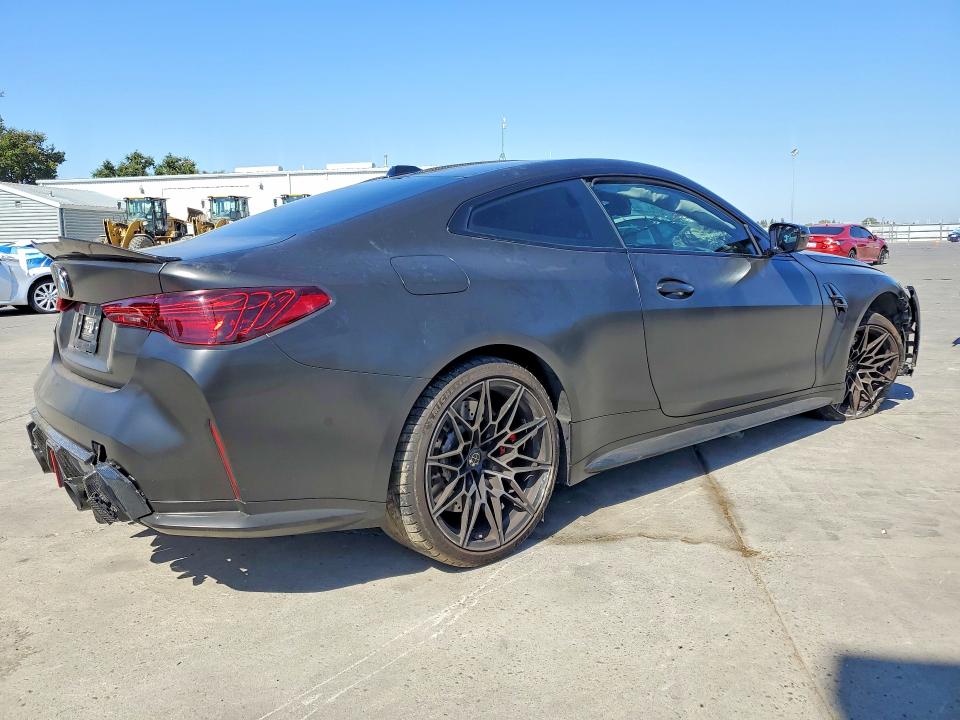 2026 BMW M4 VIN WBS23HK08TCV88284 COPART salvage auction — FRONT END, Ca - Salvage Certificate, sold $41,000 on 2026-09-14 (photo 3)