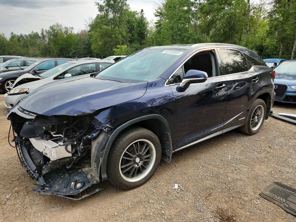 2016 Lexus Rx VIN 2T2BGMCA9GC002857 — COPART salvage auction photo