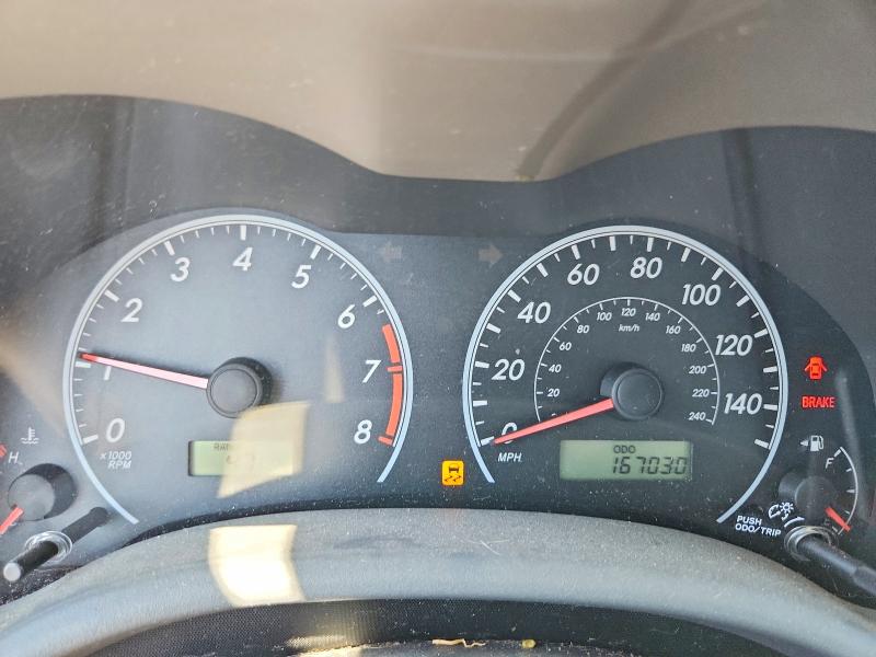 2010 Toyota Corolla VIN 1NXBU4EE8AZ168791 COPART salvage auction — MECHANICAL, OH - CERTIFICATE OF TITLE, sold $775 on 2026-08-14 (photo 9)