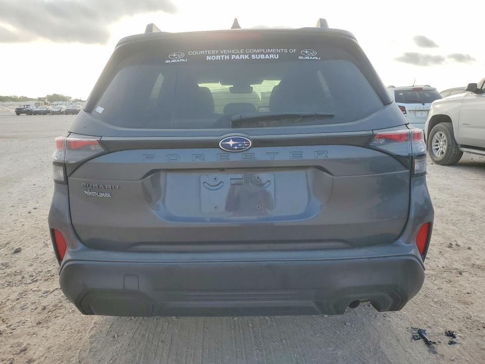 2026 Subaru Forester VIN 4S4SLDD69T3036483 COPART salvage auction — FRONT END, Tx - Salvage Vehicle Title, sold $8,700 on 2026-09-10 (photo 6)