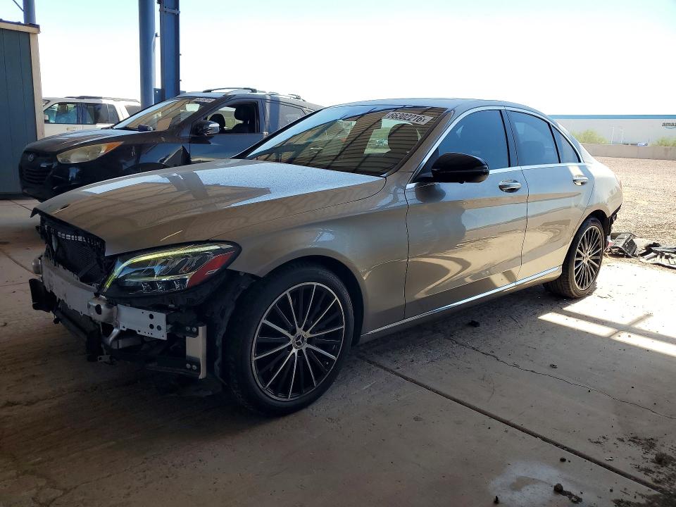 2021 Mercedes-benz C-klasse VIN W1KWF8DBXMR616203 — COPART salvage auction photo