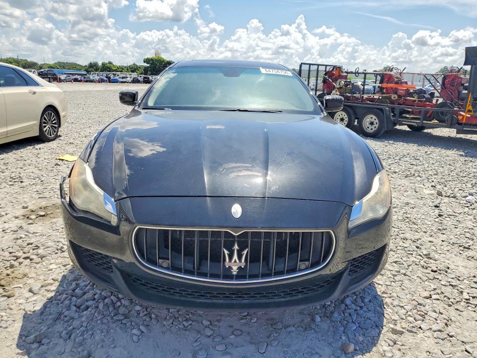 2014 Maserati Quattroporte VIN ZAM56PPA0E1086306 COPART salvage auction — FRONT END, Fl - Cert Of Title Slvg Rebuildable, sold $4,600 on 2026-08-17 (photo 5)