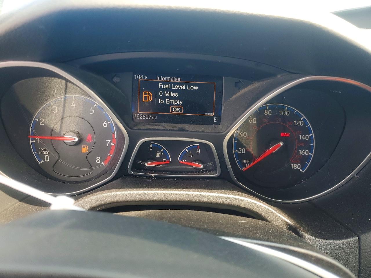 2016 Ford Focus VIN WF0DP3TH9G4117107 COPART salvage auction — Minor Dent/Scratches, TN - CERTIFICATE OF TITLE (P), sold $9,700 on 2026-09-09 (photo 9)