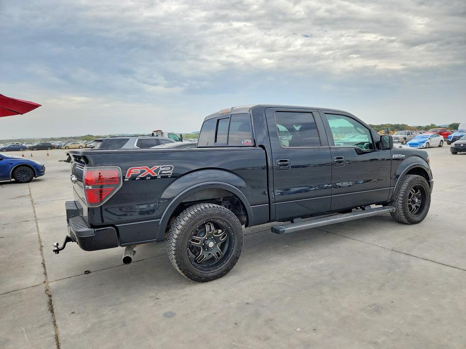 2013 Ford F-150 VIN 1FTFW1CT1DKE75638 COPART salvage auction — NORMAL WEAR, TX - CERTIFICATE OF TITLE (P), sold $8,500 on 2026-09-18 (photo 3)