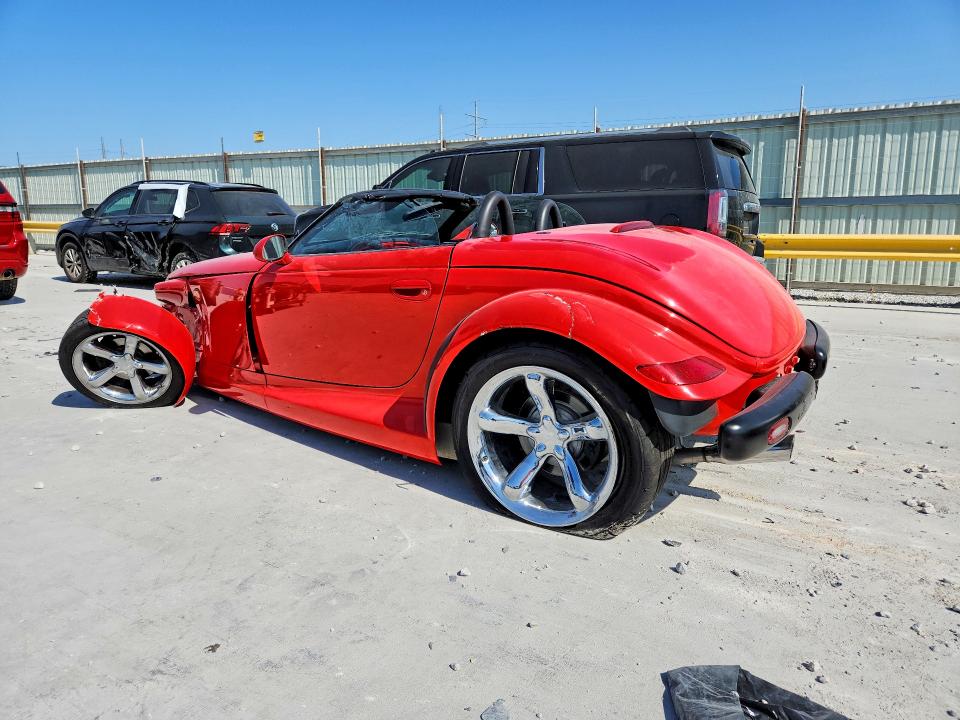 1999 Plymouth Prowler VIN 1P3EW65G4XV503301 COPART salvage auction — FRONT END, TX - SALVAGE VEHICLE TITLE (P), sold $8,600 on 2026-08-28 (photo 2)