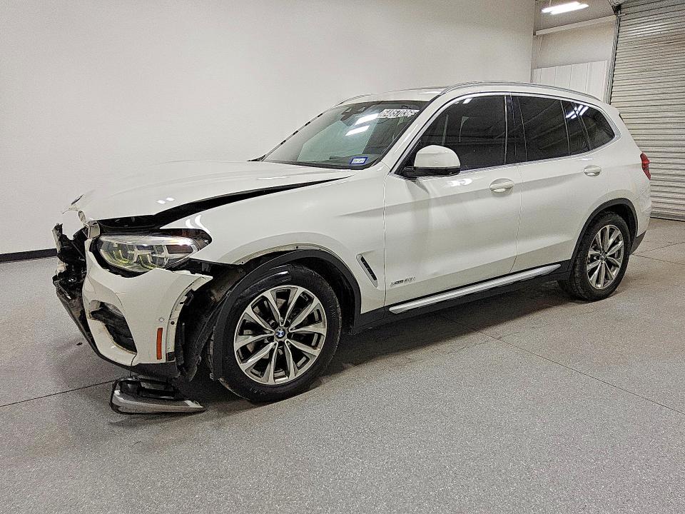 2018 BMW X3 VIN 5UXTR9C58JLA13983 — COPART salvage auction photo