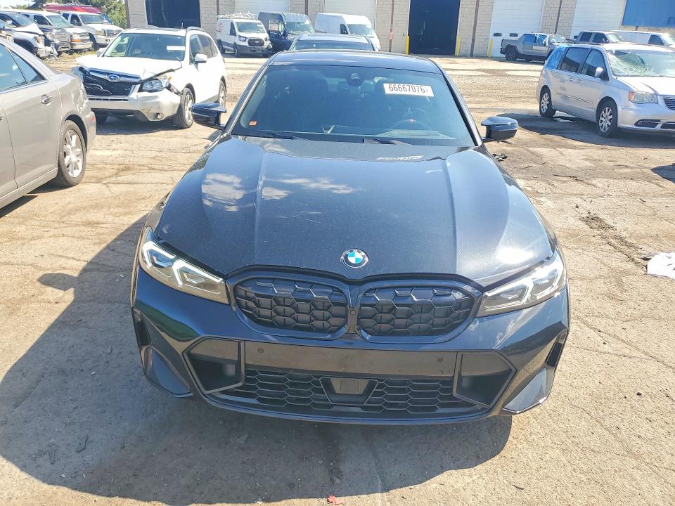 2025 BMW M340i VIN 3MW69FT04S8F28161 COPART salvage auction — UNDERCARRIAGE, MI - CERTIFICATE OF TITLE, sold $32,000 on 2026-09-01 (photo 5)