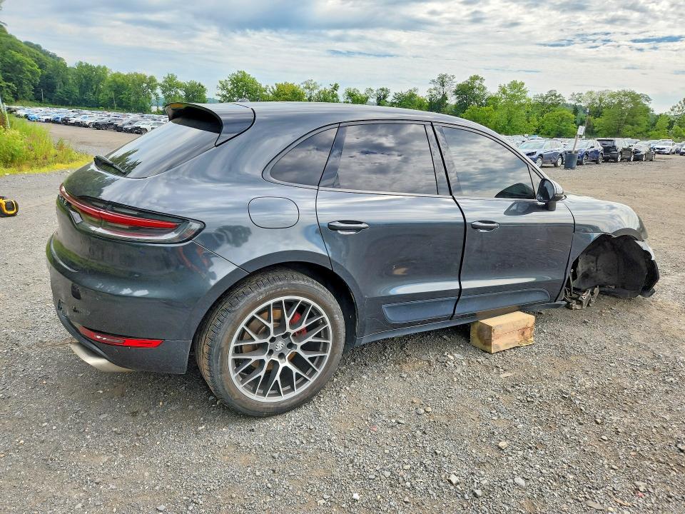 2020 Porsche Macan VIN WP1AA2A54LLB14009 COPART salvage auction — FRONT END, Ny - Mv-907A Salvage Certificate, sold $7,300 on 2026-08-11 (photo 3)