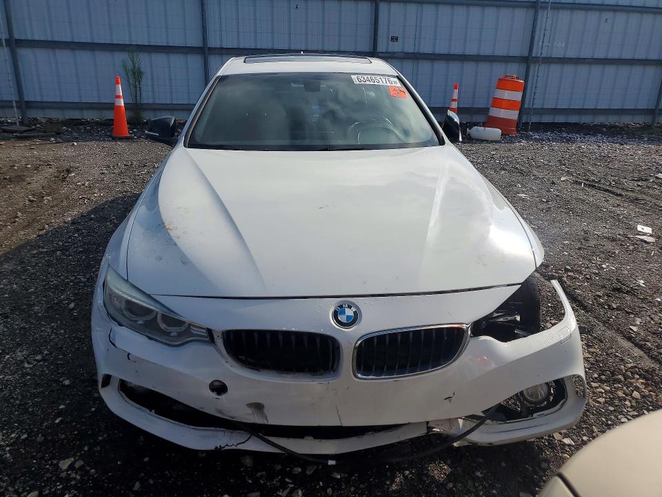 2015 BMW 4er VIN WBA4C9C56FD330549 COPART salvage auction — FRONT END, Md - Certificate Of Title, sold $1,700 on 2026-08-11 (photo 5)