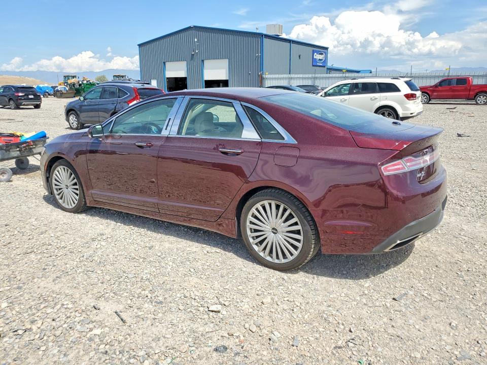 2017 Lincoln Mkz VIN 3LN6L5F98HR627766 COPART salvage auction — MINOR DENT/SCRATCHES, Ut - Cert Of Title-Rebuilt/Restored, sold $4,550 on 2026-09-10 (photo 2)
